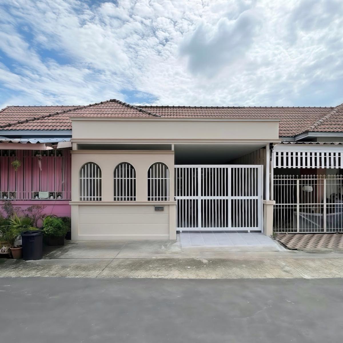 ขายทาวน์โฮมมหาชัย สมุทรสาคร : ขายทาวน์เฮ้าส์/ทาวน์โฮม  นิราวิลล์ เอกชัย - โพธิ์แจ้ บางน้ำจืด เมืองสมุทรสาคร สมุทรสาคร CX-136617