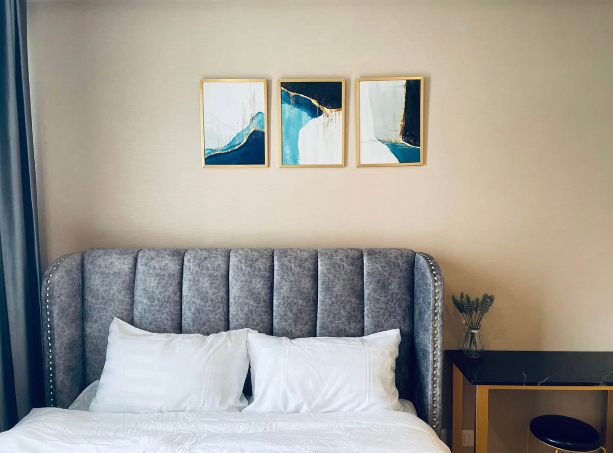 For RentCondoLadprao, Central Ladprao : For rent 📍 The Saint Residences 📍 Fully furnished and equipped, near BTS Ha Yaek Lat Phrao