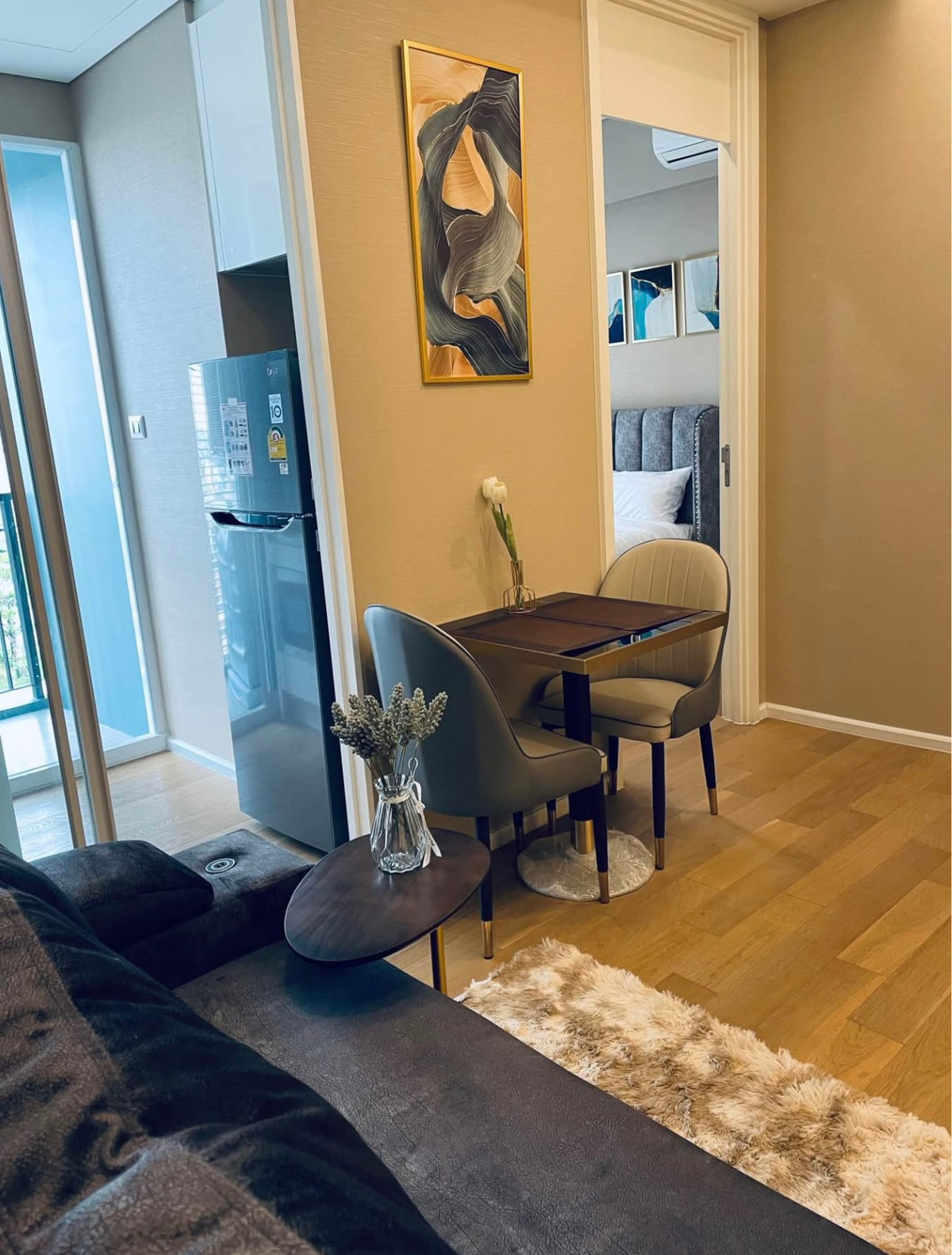 For RentCondoLadprao, Central Ladprao : For rent 📍 The Saint Residences 📍 Fully furnished and equipped, near BTS Ha Yaek Lat Phrao