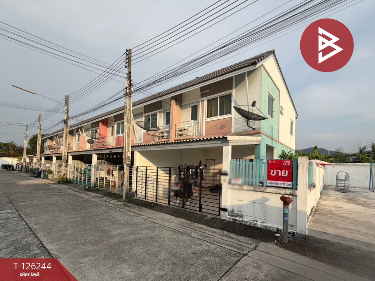 For SaleTownhomePattaya, Bangsaen, Chonburi : Townhouse for sale Neotown Village 2, Chonburi