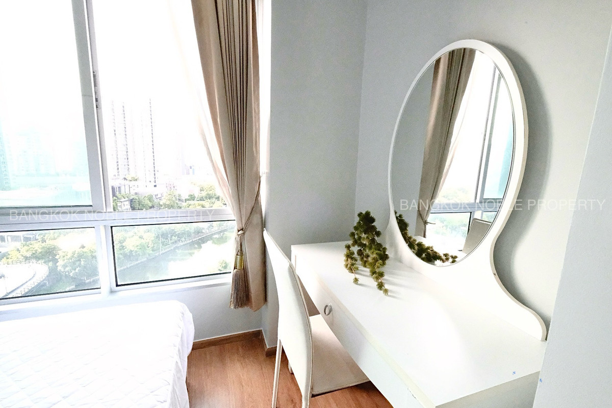 CondoOnnut, Udomsuk : For sale/rent The Base Sukhumvit 77 Condo (Condo The Base Sukhumvit 77) 2 bedrooms (Corner Unit) 14th floor, Building B, size 57.32 sq m.