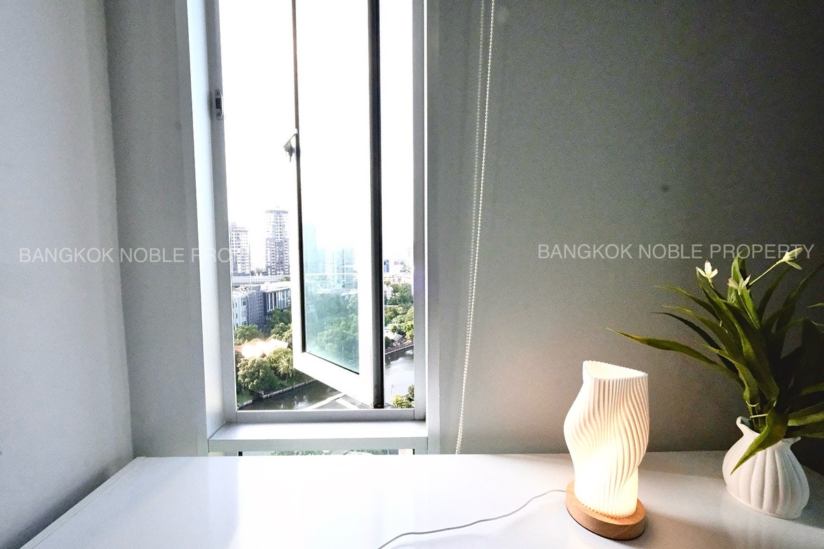 CondoOnnut, Udomsuk : For sale/rent The Base Sukhumvit 77 Condo (Condo The Base Sukhumvit 77) 2 bedrooms (Corner Unit) 14th floor, Building B, size 57.32 sq m.
