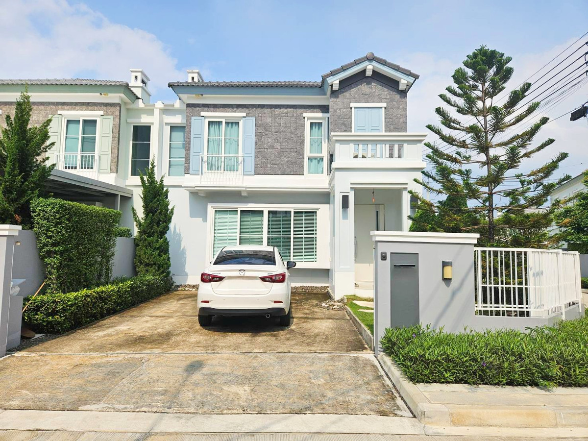 For SaleHouseRama5, Ratchapruek, Bangkruai : For Sale: Twin House at Anya Ratchapruek–Nakhon In 40.3 sqw., corner unit. Excellent condition and fully furnished.