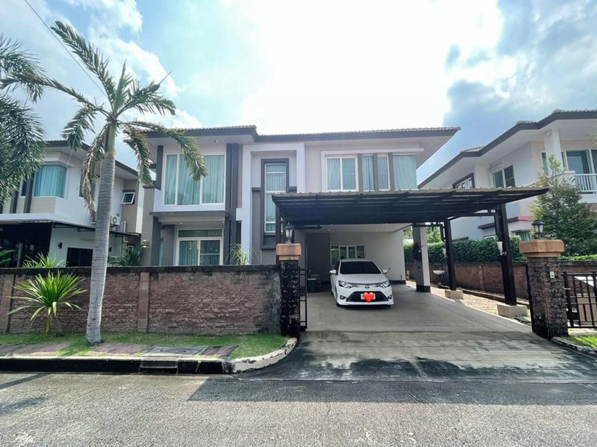 ขายบ้านนนทบุรี บางใหญ่ บางบัวทอง : บ้านเดี่ยว 76 ตรว มบ.ลัดดารมย์ ชัยพฤกษ์-แจ้งวัฒนะ ตำบลคลองพระอุดม อำเภอปากเกร็ด จังหวัดนนทบุรี