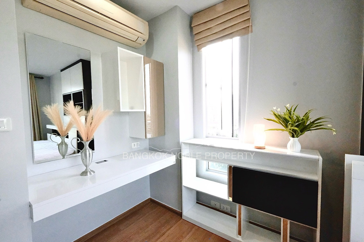 CondoOnnut, Udomsuk : For sale/rent The Base Sukhumvit 77 Condo (Condo The Base Sukhumvit 77) 2 bedrooms (Corner Unit) 14th floor, Building B, size 57.32 sq m.