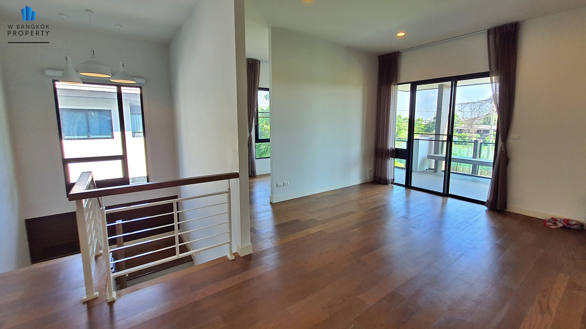 ขายบ้านบางนา แบริ่ง ลาซาล : **Hot Deal** ขายบ้านเดี่ยว บุราสิริ บางนา ก.ม. 26 แปลงริมน้ำ แบบบ้านใหญ่สุด 5 ห้องนอน 5 ห้องน้ำ 3 ที่จอดรถ 337 ตรม. บนที่ดิน 96.7 ตรว.