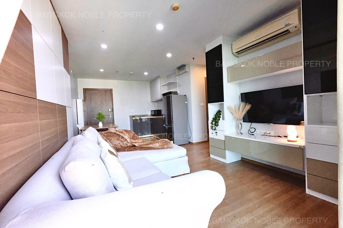 CondoOnnut, Udomsuk : For sale/rent The Base Sukhumvit 77 Condo (Condo The Base Sukhumvit 77) 2 bedrooms (Corner Unit) 14th floor, Building B, size 57.32 sq m.