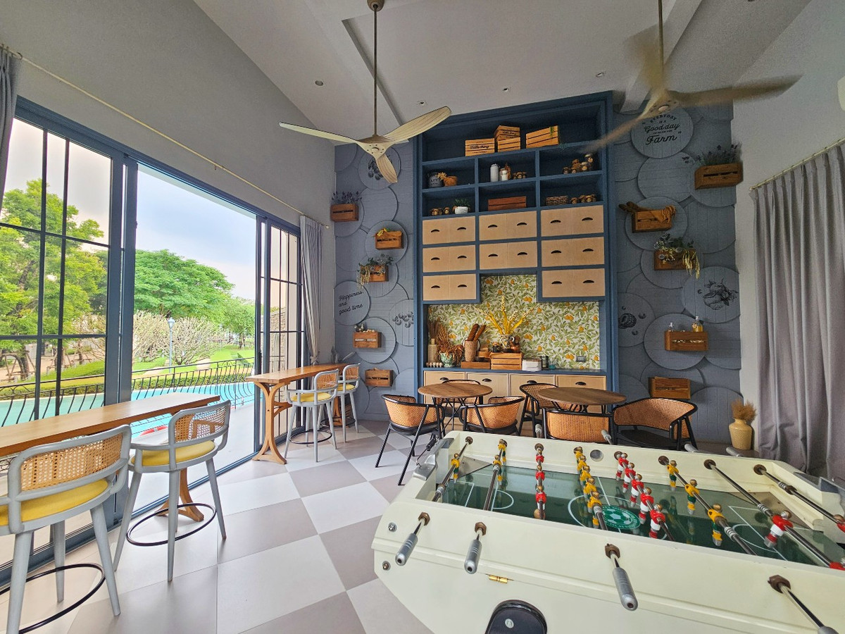 ขายบ้านพระราม 5 ราชพฤกษ์ บางกรวย : ขายบ้านแฝด Anya ราชพฤกษ์–นครอินทร์ ขนาด 40.3 ตรว. หลังมุม สภาพใหม่ เฟอร์นิเจอร์และเครื่องใช้ไฟฟ้าครบ