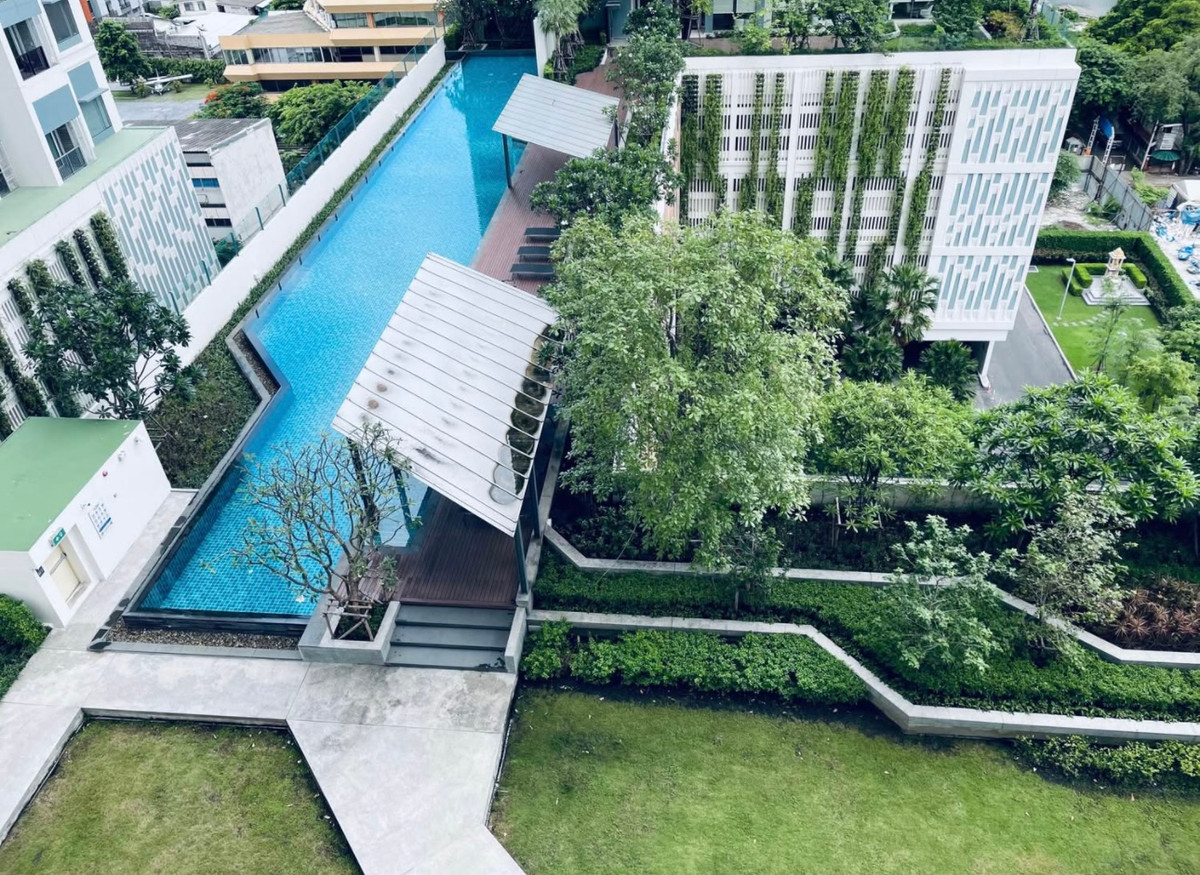 For RentCondoLadprao, Central Ladprao : For rent 📍 The Saint Residences 📍 Fully furnished and equipped, near BTS Ha Yaek Lat Phrao