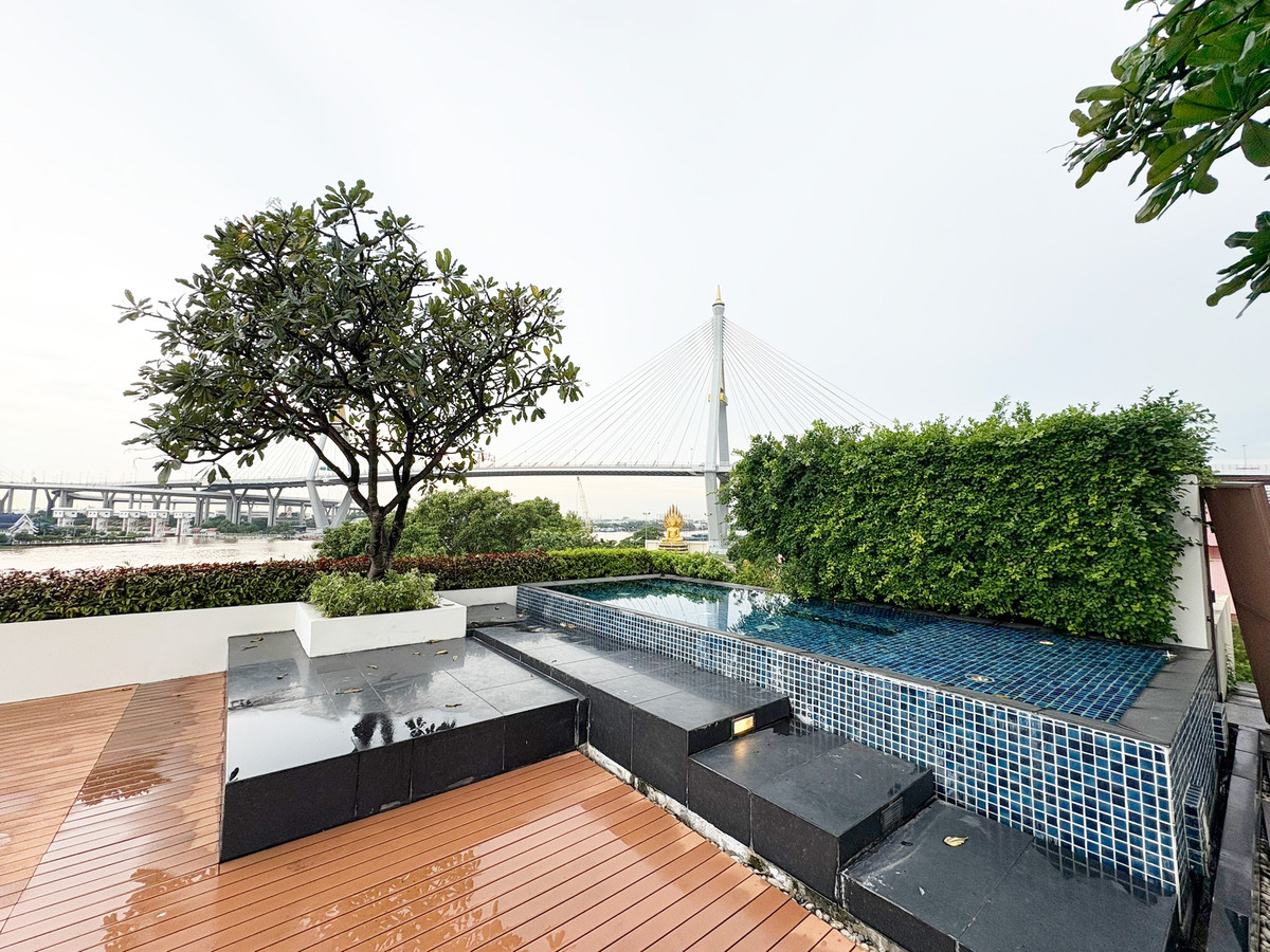 ขายคอนโดพระราม 3 สาธุประดิษฐ์ : ✨บ้านพักตากอากาศริมแม่น้ำเจ้าพระยา The Pano Rama 3 — Luxury River Villa✨