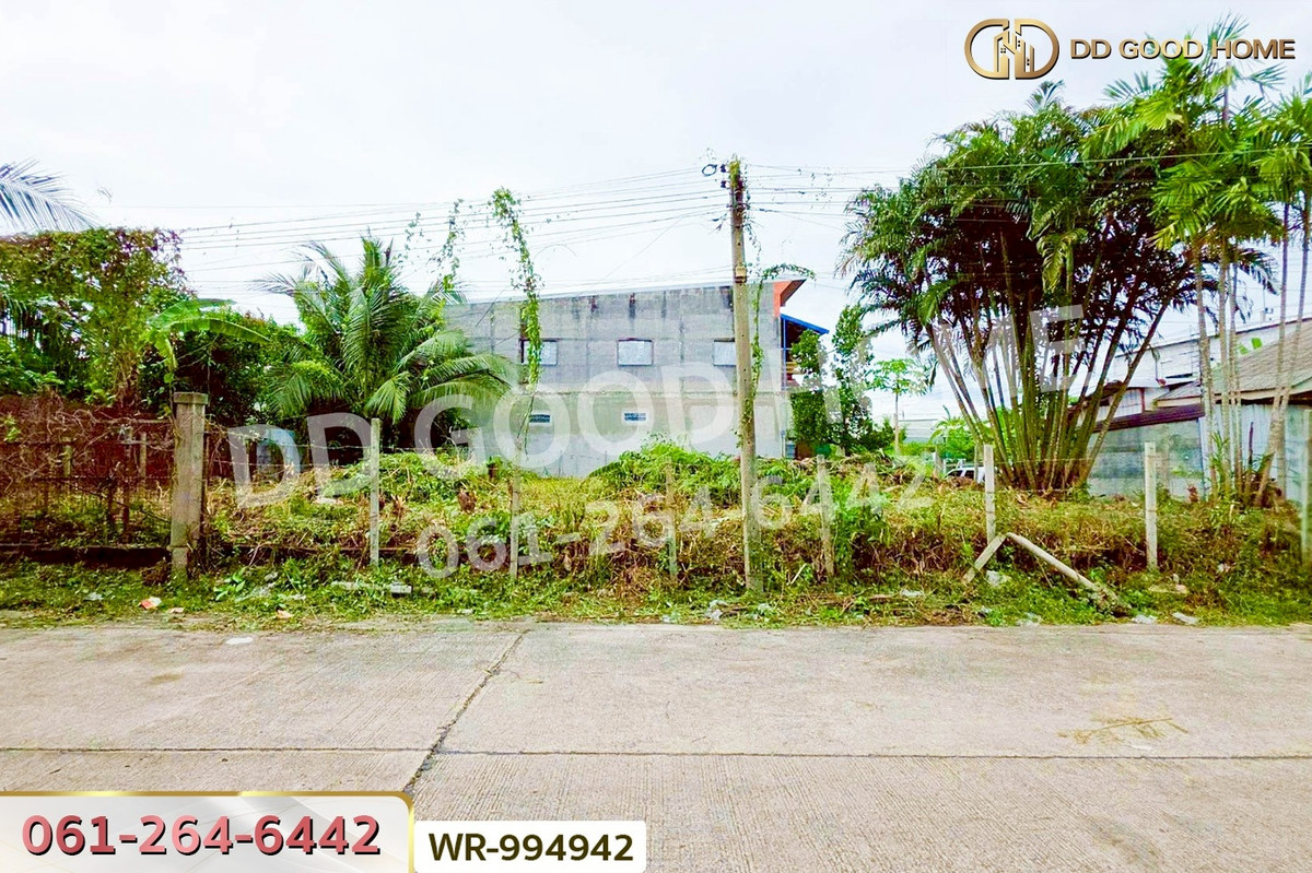 ขายที่ดินหาดใหญ่ สงขลา : WR-994942 ที่ดินคอหงส์ 96.1 ตร.ว. ซ.รัฐประชา หาดใหญ่ ใกล้เซ็นทรัล หาดใหญ่