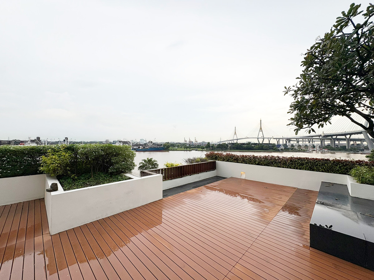 ขายคอนโดพระราม 3 สาธุประดิษฐ์ : ✨บ้านพักตากอากาศริมแม่น้ำเจ้าพระยา The Pano Rama 3 — Luxury River Villa✨