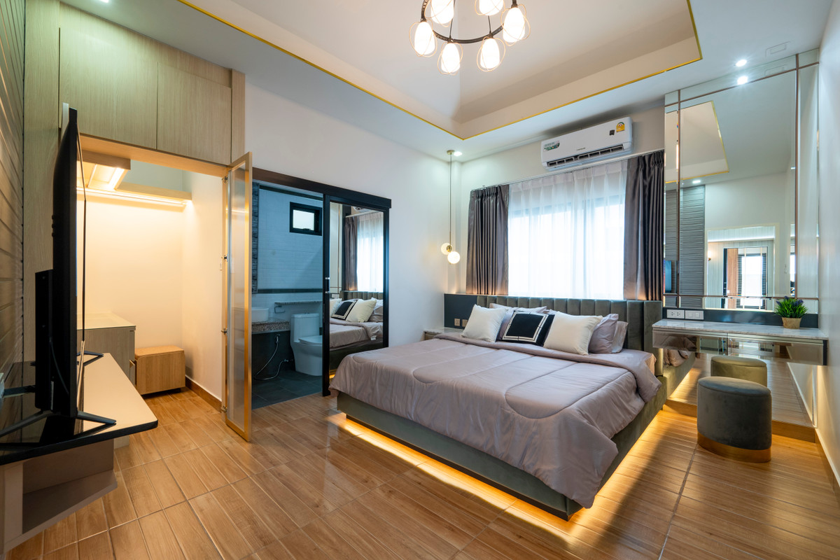 For SaleHousePattaya, Bangsaen, Chonburi : 🔥 Single house in new condition Soi Siam Country Club | 3 bedrooms, 3 bathrooms | 61.7 sq m | only 5.99 million baht 🔥