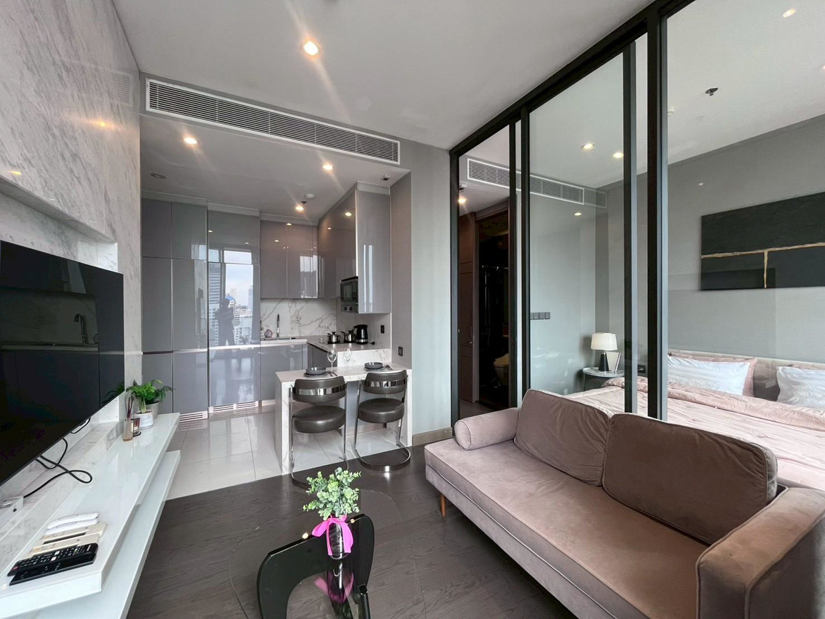 ให้เช่าคอนโดพระราม 9 เพชรบุรีตัดใหม่ RCA : 🕯🌺The Esse at Singha Complex🌺🕯   1 Bed 1 Bath, Rental 35,000 Baht