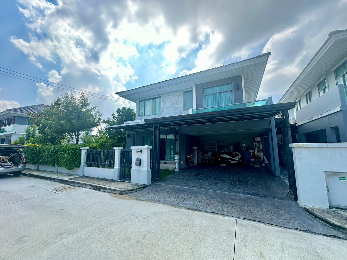 For SaleHouseNonthaburi, Bang Yai, Bangbuathong : Single house for sale, Perfect Place Rattanathibet-Sai Ma Station, 6 bedrooms, 3 bathrooms, 2 parking spaces, area 134 square meters.