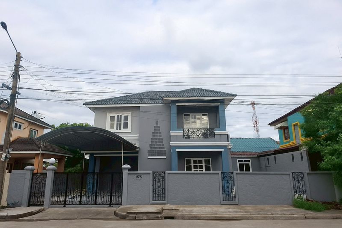 For SaleHouseMin Buri, Romklao : 🏡 2-story detached house for sale, KC Greenville Village.   Mitmaitri Road 10/1 🏡