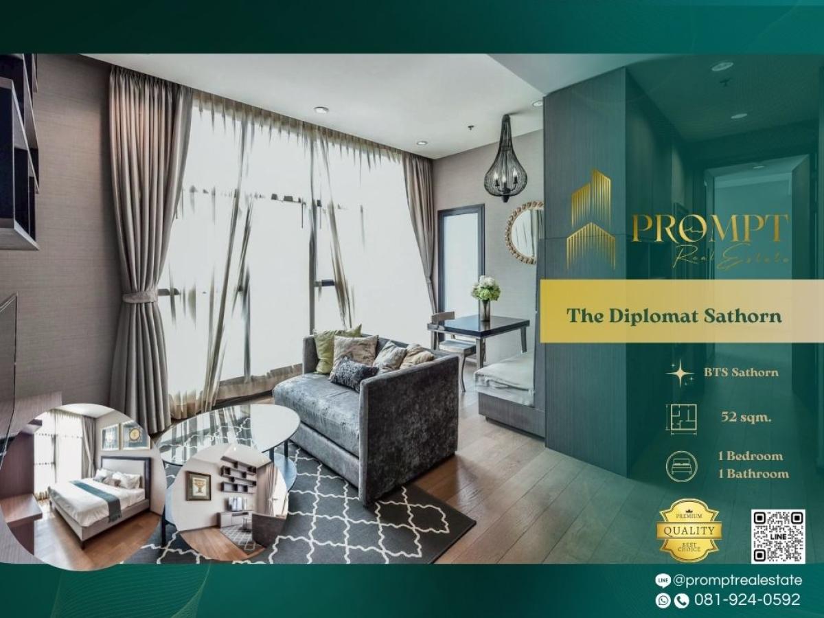 For RentCondoSathorn, Narathiwat : ST13653 - The Diplomat Sathorn :  เดอะ ดิโพลแมท สาทร