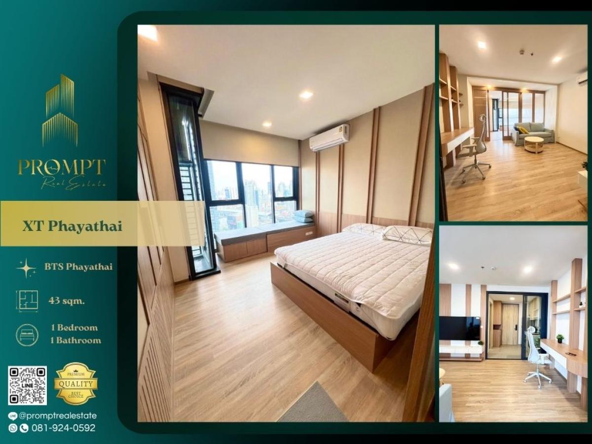 For RentCondoRatchathewi,Phayathai : WX01303 - XT Phayathai :  เอ็กซ์ที พญาไท - #Phayathai #BtsPhayathai #AriPhayathai

Prime Phayathai location near BTS/ARL, hospitals, and major lifestyle hubs—ideal for modern, connected, and ultra-convenient city living.
(位于Phayathai核心地段，邻近轻轨/机场快线、医院与大型生活