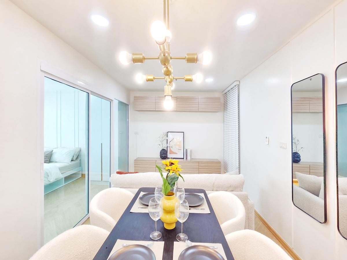 ขายคอนโดเสรีไทย-นิด้า : 🔥ขาย 🌟ห้องรีโนเวทใหม่ 🧳พร้อมอยู่ 🏢คอนโด แบงค์คอก ฮอไรซอน รามคำแหง 40.23 ตร.ม.