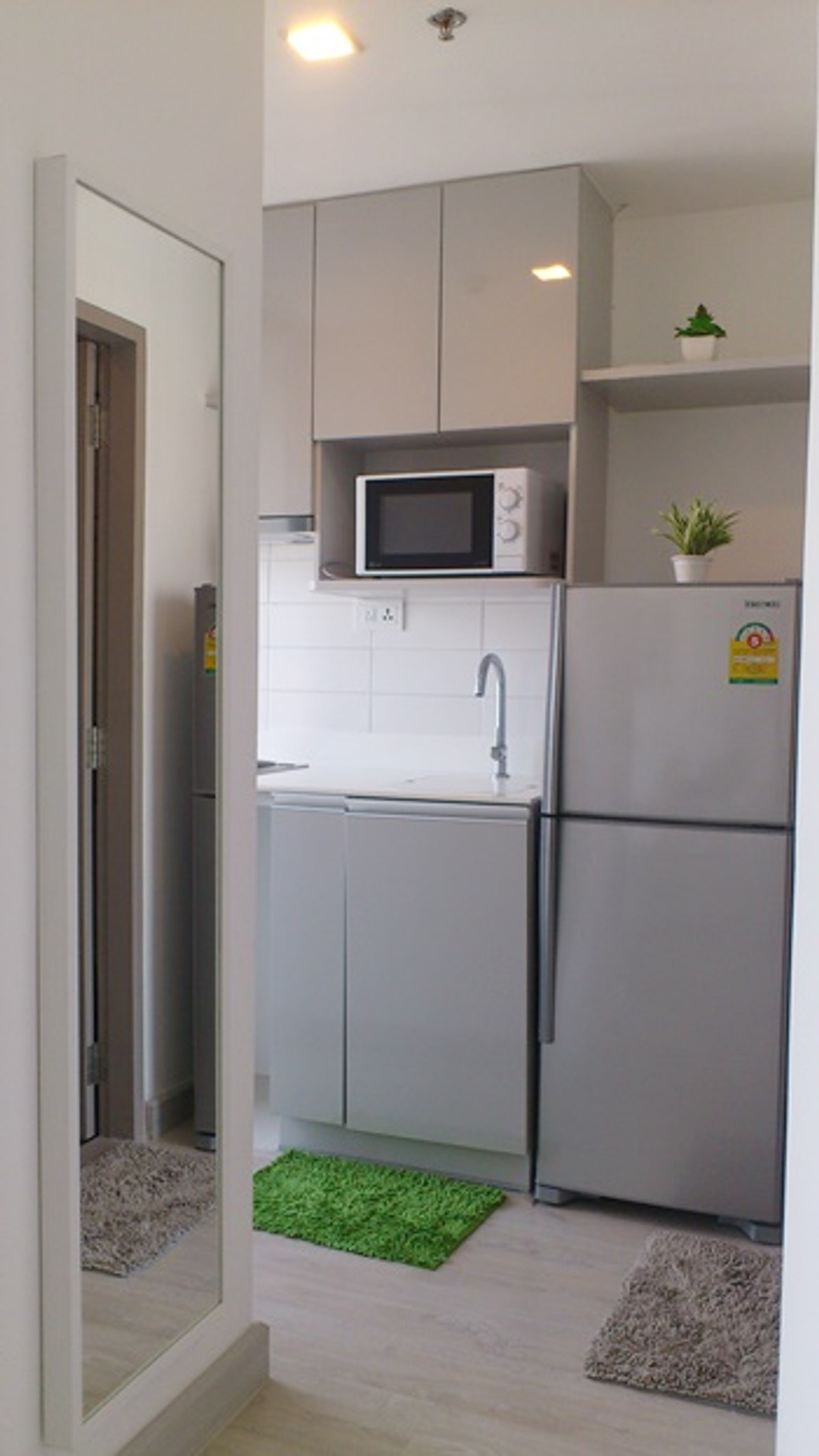 For RentCondoOnnut, Udomsuk : P-2211 Room ready to move in, near BTS On Nut, high floor, Ideo mobi sukhumvit 81