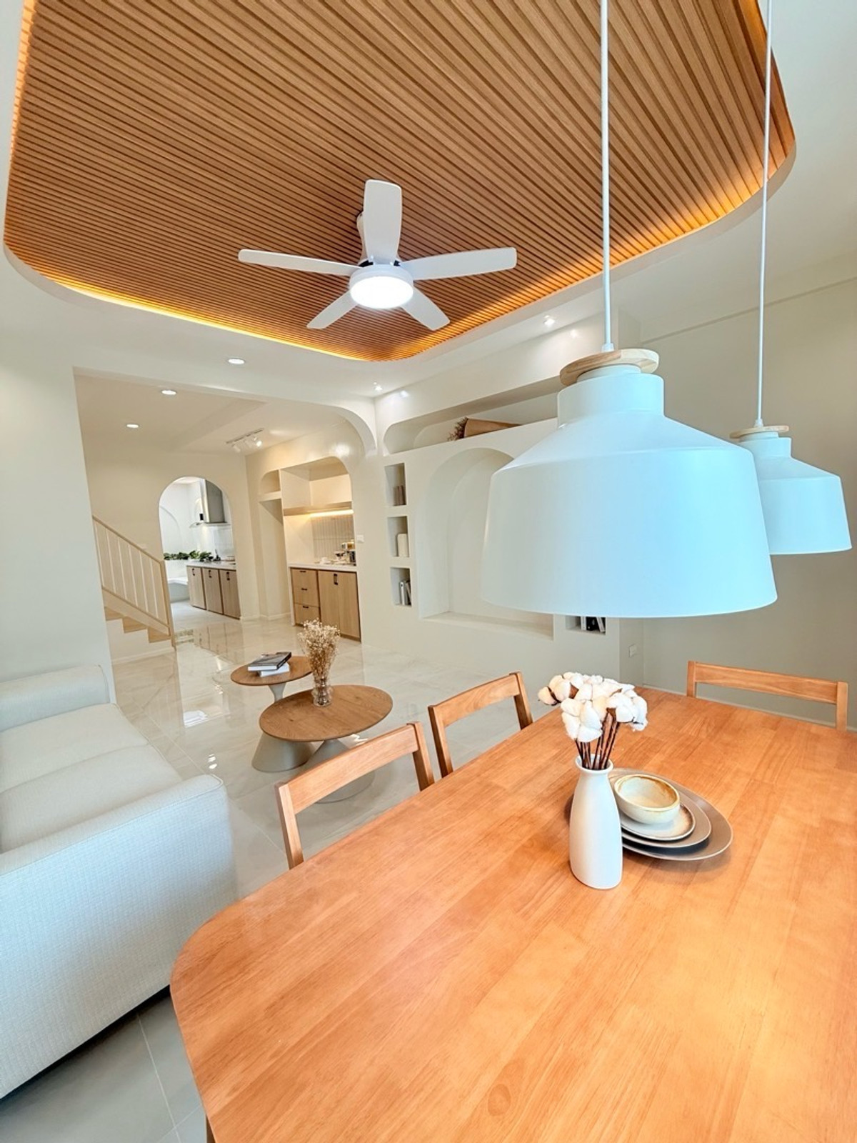 For SaleTownhomeLadprao101, Happy Land, The Mall Bang Kapi : 🏡Beautiful renovated townhouse, Lat Phrao 101, near MRT, fully furnished, ready to move in, special price.