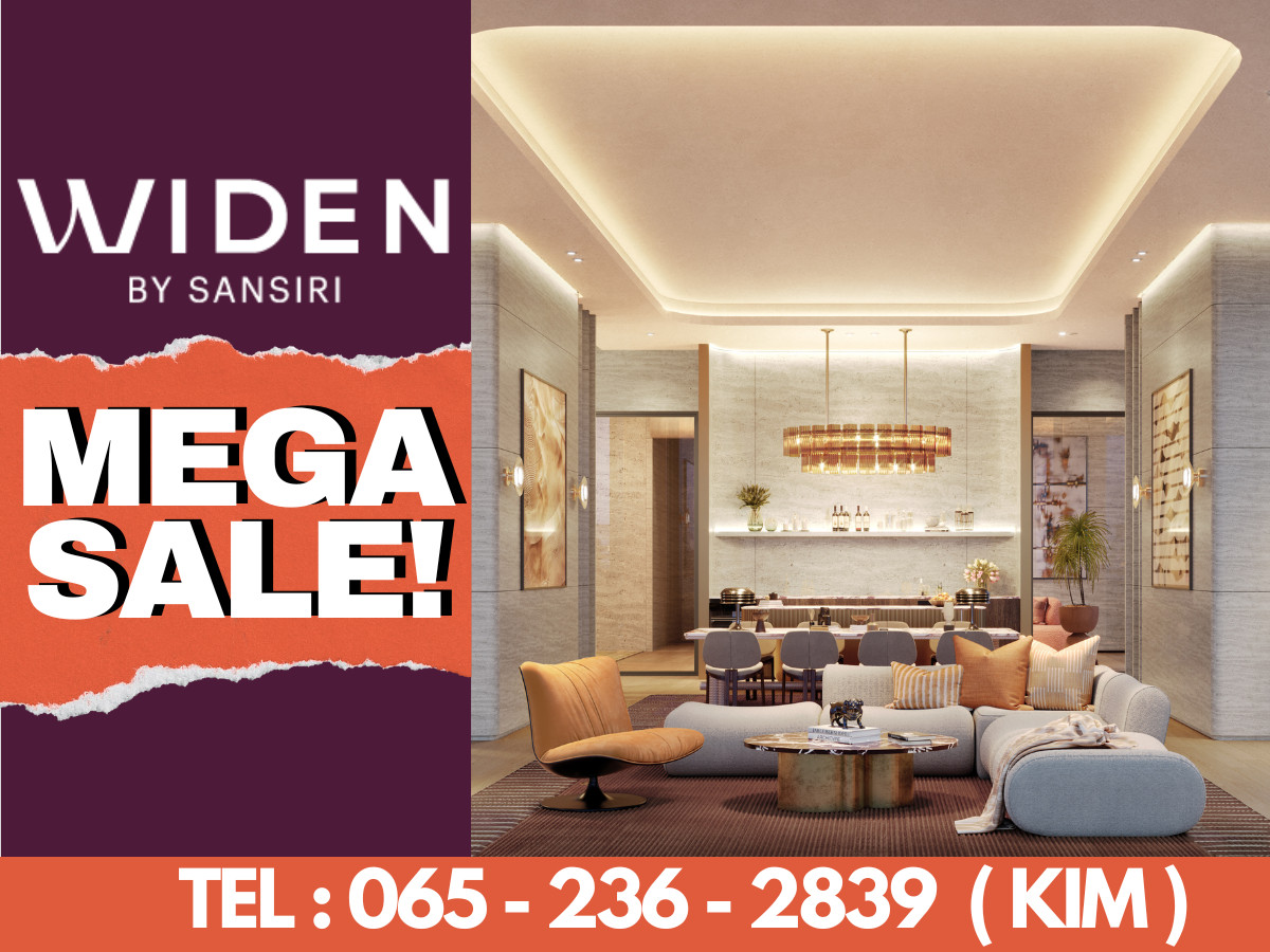 For SaleCondoRama3 (Riverside),Satupadit : 𝗪𝗜𝗗𝗘𝗡 by Sansiri Pet-friendly condominium in the heart of Rama III Starting from *8.9 MB 📱 065-236-2839