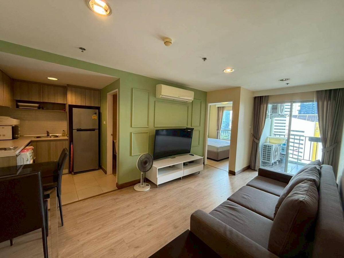 For RentCondoRama9, Petchburi, RCA : For rent, Condo Belle Grand Rama9, 12th floor, Huai Khwang District, ready to move in, near Central Grand Rama 9 (N.1554)