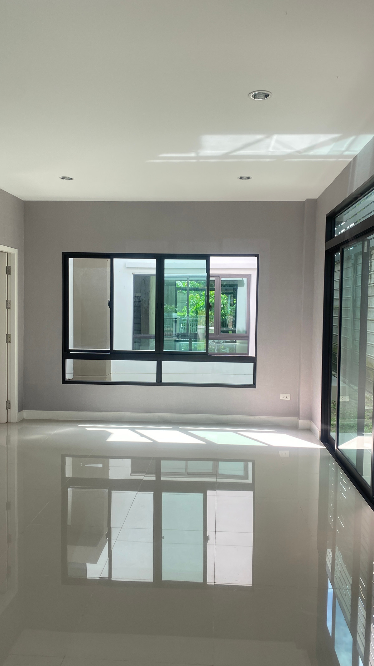 ขายบ้านเสรีไทย-นิด้า : บ้านเดี่ยวหน้าสวน 4นอน/4น้ำ ไม่เคยเข้าอยู่  ถ. สุขาภิบาล2 ขายเพียง9.8ล้านบาท 🔥🔥