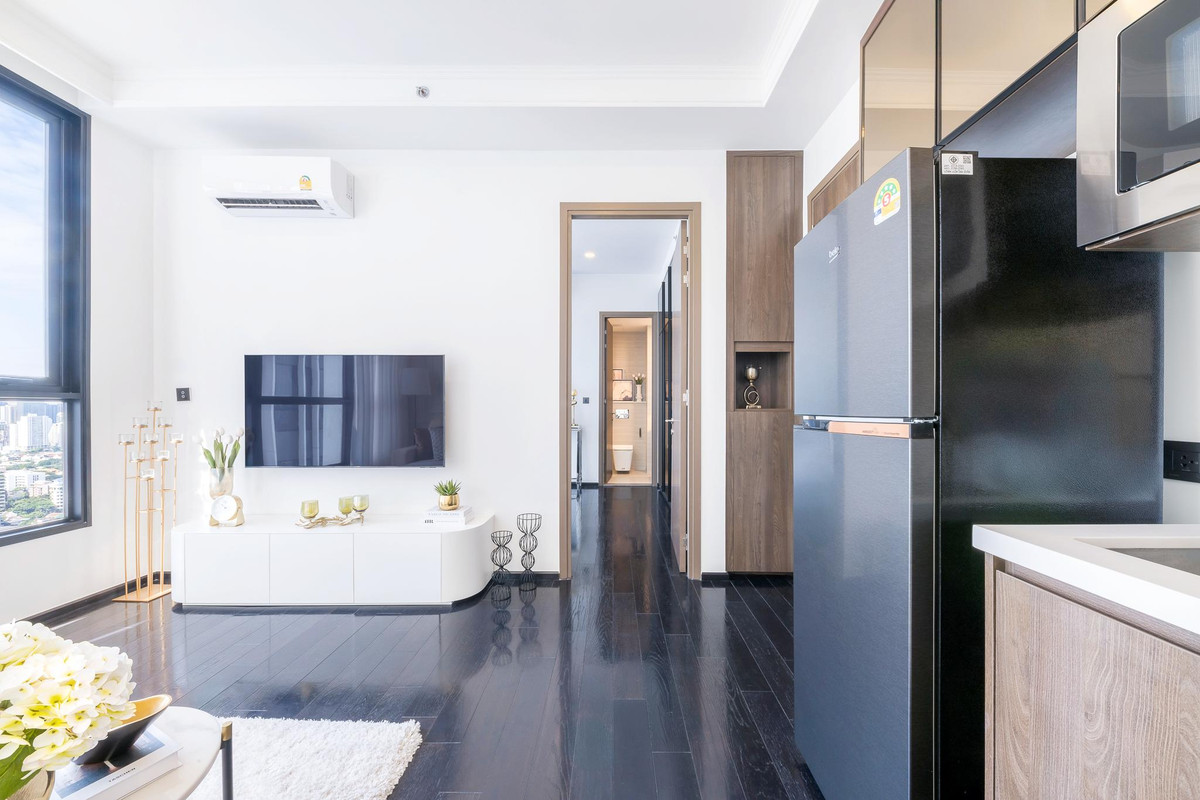 ขายคอนโดสุขุมวิท อโศก ทองหล่อ : ขาย คอนโด Park Origin Thonglor 1 ห้องนอน 36 ตรม. ชั้น 35 ห้องสวย แต่งครบ ขายพร้อมผู้เช่า