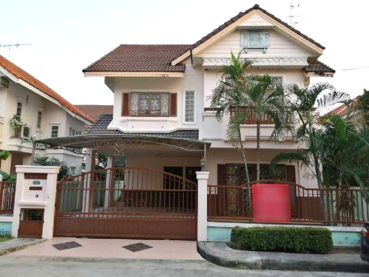 ให้เช่าบ้านมีนบุรี-ร่มเกล้า : ให้เช่า บ้านเดี่ยว 2 ชั้น หมู่บ้าน พาร์คเวย์ ชาเล่ต์ รามคำแหง