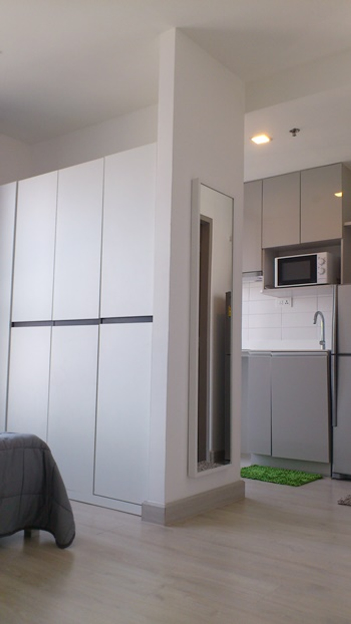 For RentCondoOnnut, Udomsuk : P-2211 Room ready to move in, near BTS On Nut, high floor, Ideo mobi sukhumvit 81