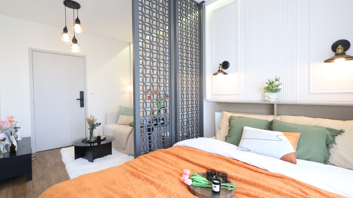 ขายคอนโดพระราม 2 บางขุนเทียน : 🏡 คอนโดมิเนียม 23 ตร.ม. 📍 ยูนิโอ พระราม 2 – ท่าข้าม (UNIO RAMA 2 – THAKHAM) ✨ ห้องแต่งสวยพร้อมอยู่ · ทำเลเดินไปเซ็นทรัลพระราม 2