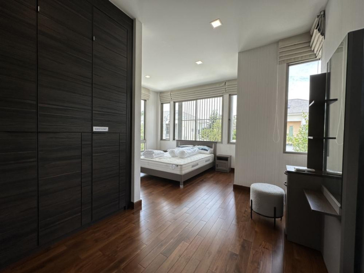 บ้านแจ้งวัฒนะ เมืองทอง : 🎉Perfect Masterpiece Chaeng watthana for sale and rent! 2-Storey-house 4 bedroom fully furnished 287 sq.m near SISB school Tel. 0863692224