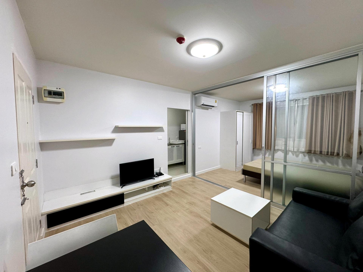 For SaleCondoNawamin, Ramindra : sell ! The room is ready to move in, near the Pink Skytrain, Mayalap Station.