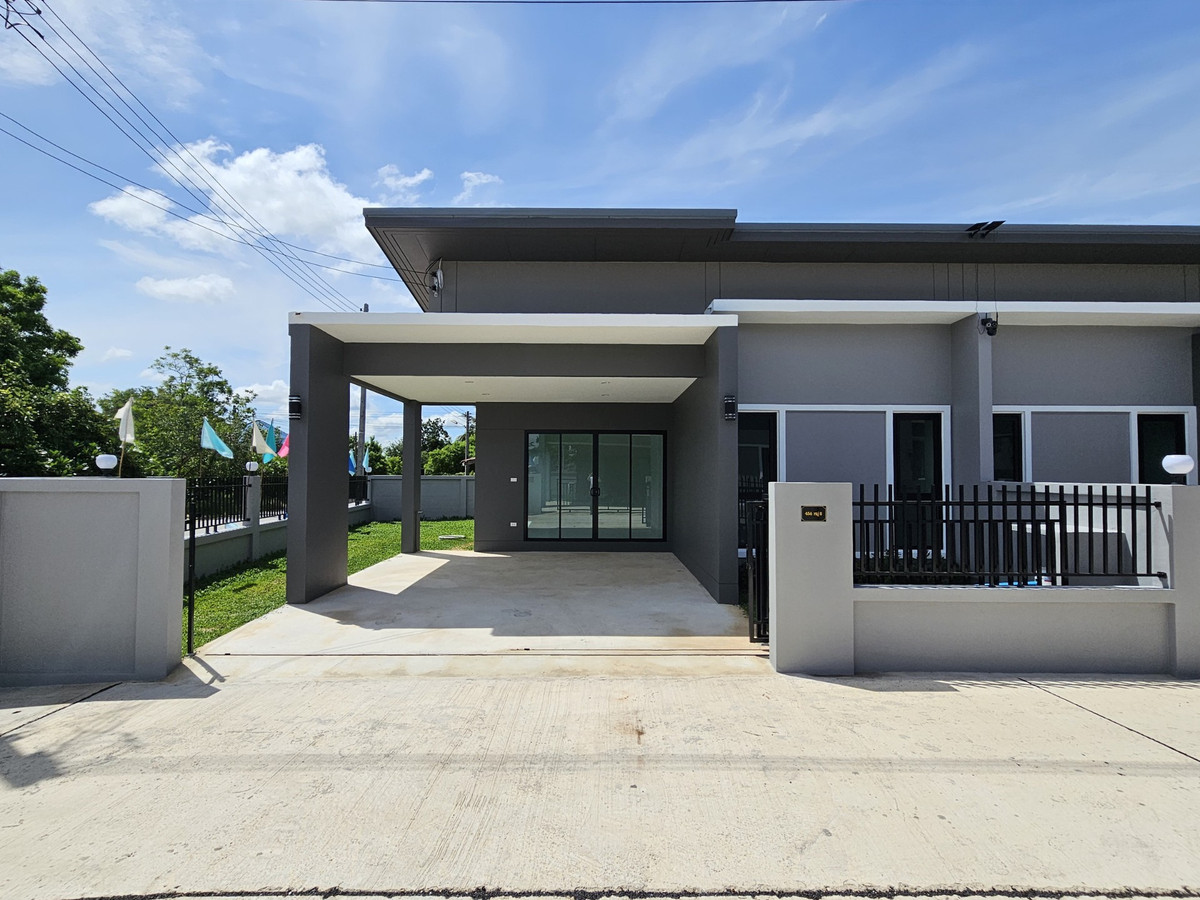 For SaleKhon Kaen : Twin house, 2 bedrooms, 2 bathrooms, 2 parking spaces, Ban Wa Subdistrict, only 15 minutes from Khon Kaen city.