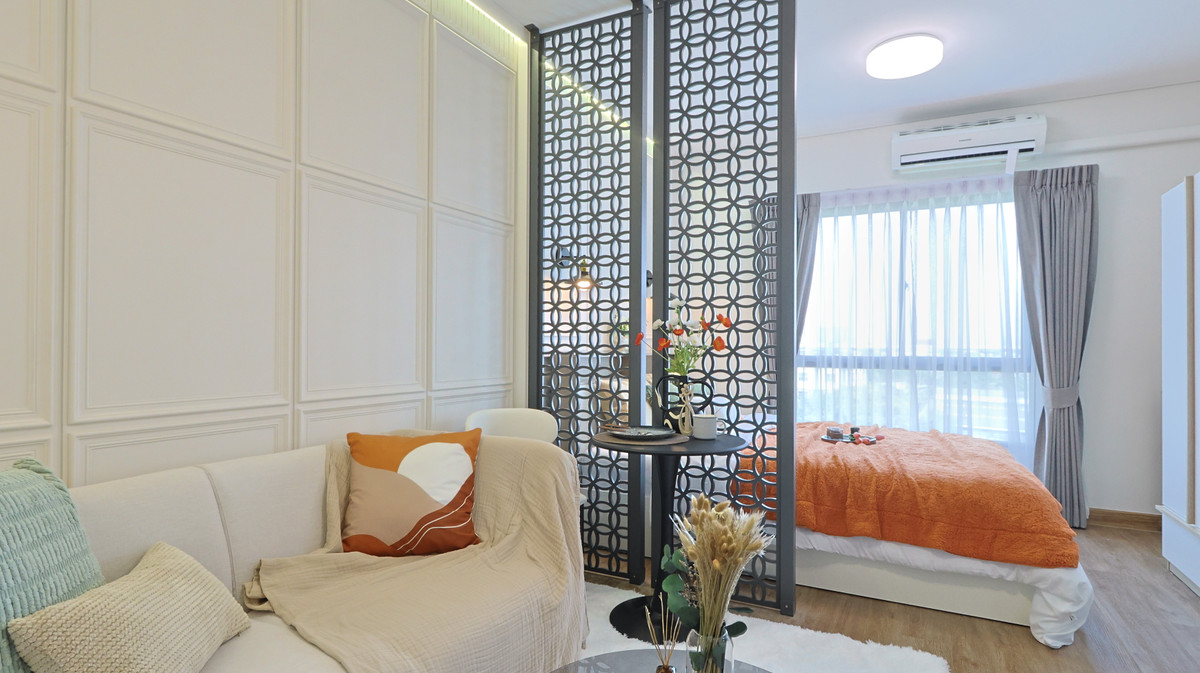 ขายคอนโดพระราม 2 บางขุนเทียน : 🏡 คอนโดมิเนียม 23 ตร.ม. 📍 ยูนิโอ พระราม 2 – ท่าข้าม (UNIO RAMA 2 – THAKHAM) ✨ ห้องแต่งสวยพร้อมอยู่ · ทำเลเดินไปเซ็นทรัลพระราม 2