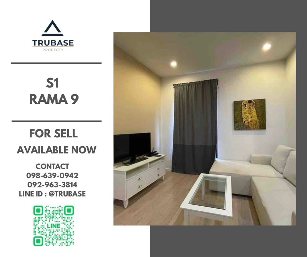 For SaleCondoPattanakan, Srinakarin : 📍 Condo for sale S1 Rama9, very good price