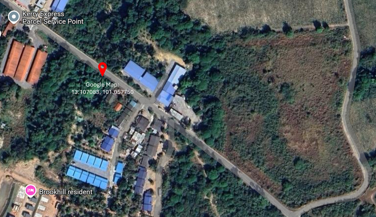 For SaleLandPattaya, Bangsaen, Chonburi : Land for sale near Pinthong Industrial Estate 3.