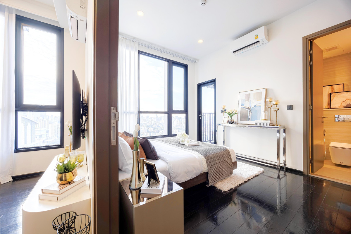 ขายคอนโดสุขุมวิท อโศก ทองหล่อ : ขาย คอนโด Park Origin Thonglor 1 ห้องนอน 36 ตรม. ชั้น 35 ห้องสวย แต่งครบ ขายพร้อมผู้เช่า