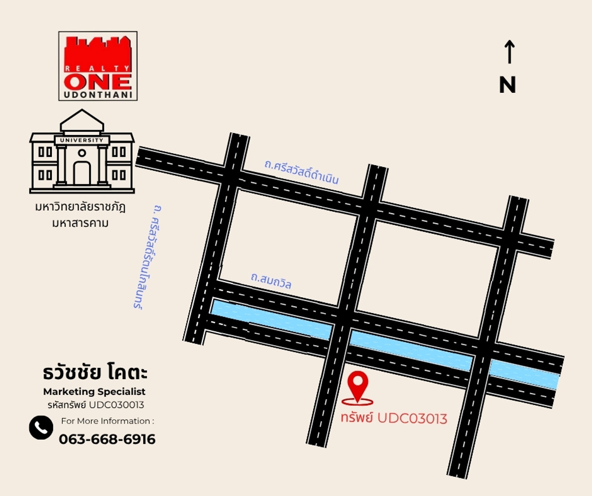 ขายอาคารพาณิชย์มหาสารคาม : ขายด่วน อาคารพาณิชย์ 3 ชั้น 1 คูหา ทำเลทอง กลางเมืองมหาสารคาม ที่ตั้ง ถนนศรีสวัสดิ์ดำเนินโกสินทร์ 