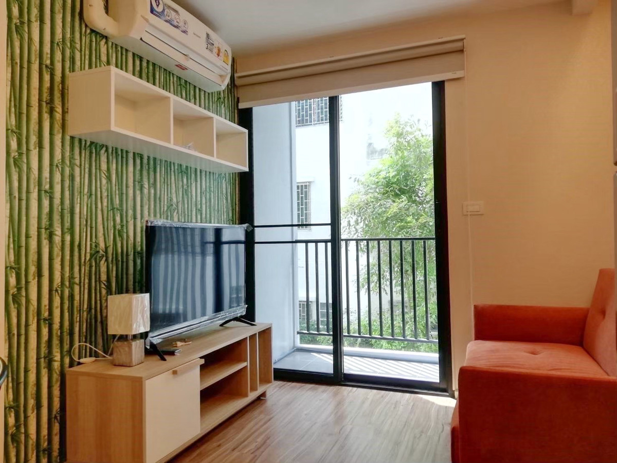 For RentCondoThaphra, Talat Phlu, Wutthakat : For rent: Grand Condo Wutthakat 53, complete with electrical appliances.