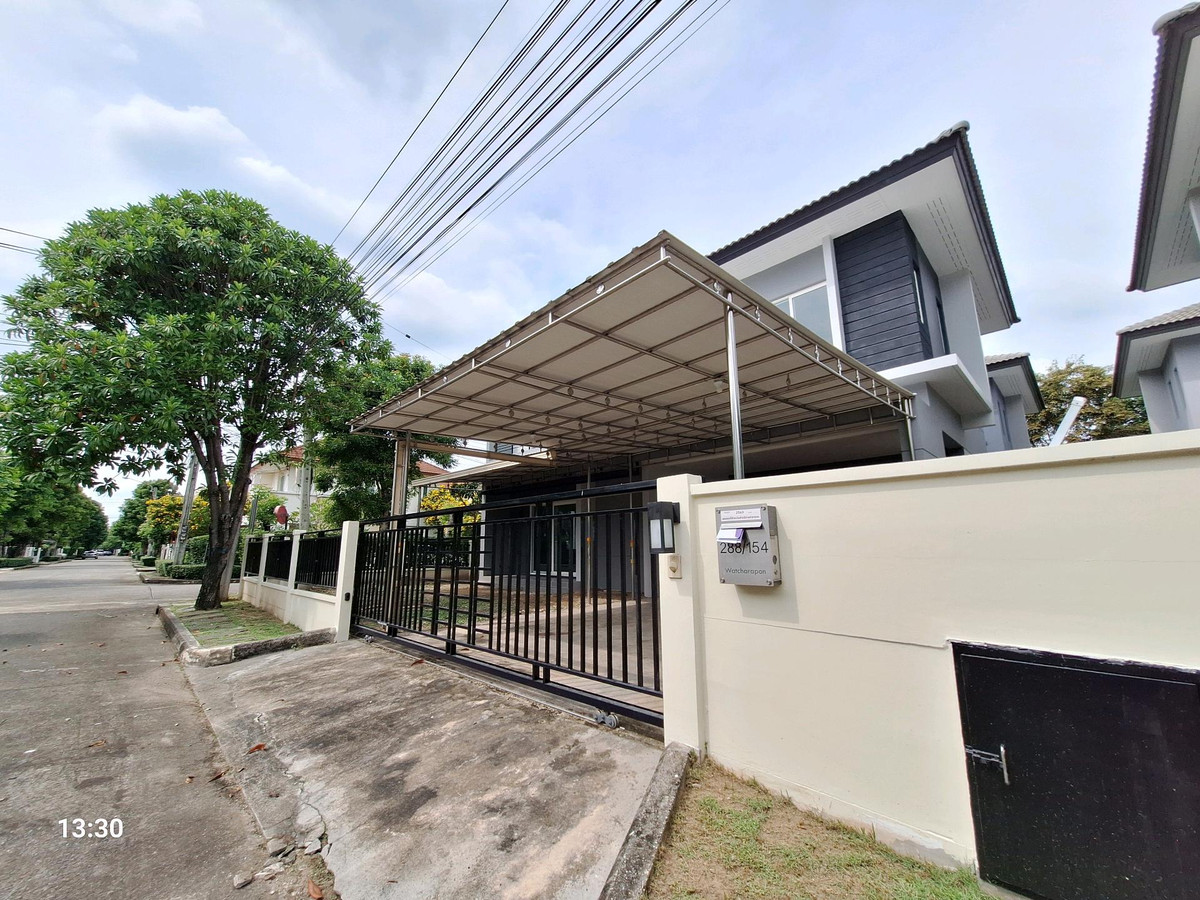 ขายบ้านนวมินทร์ รามอินทรา : ขายถูก บ้านเดี่ยววัชรพล 63.8 ตร.ว.  หลังมุม เดอะเซนโทร วัชรพล ติดถนนสุขาภิบาล 5 