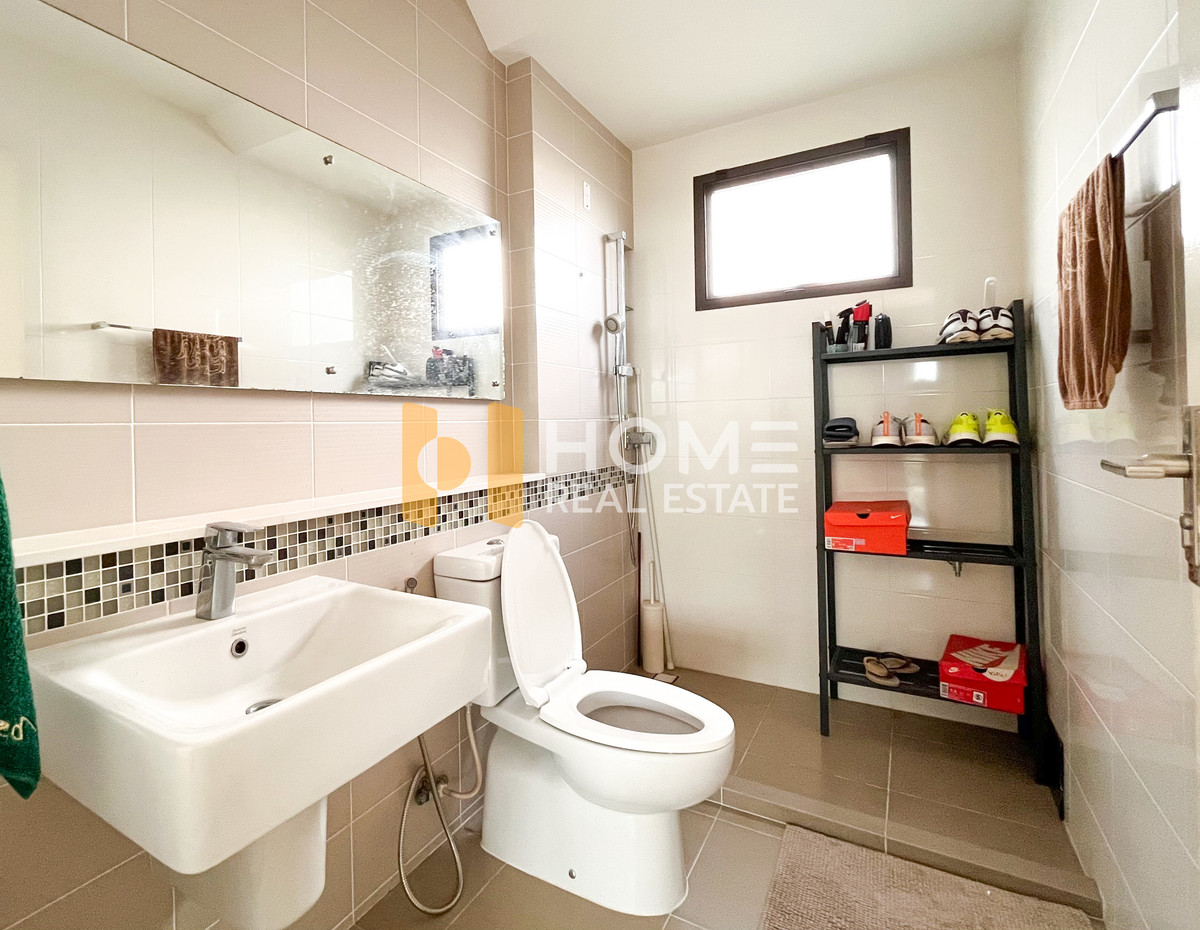 ขายบ้านลาดกระบัง สุวรรณภูมิ : หิ้วกระเป๋าพร้อมอยู่ได้เลย ✨ บ้านเดี่ยว มัณฑนา อ่อนนุช - วงแหวน 3 / 3 ห้องนอน (ขาย), Manthana Onnut - Wongwan 3 / Detached House 3 Bedrooms (FOR SALE) POON025