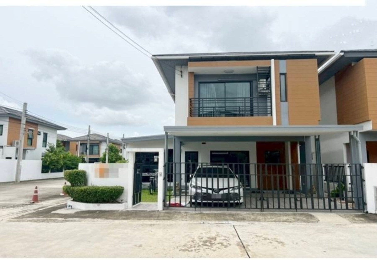 For SaleTownhomeLadkrabang, Suwannaphum Airport : Rest Village Bangna / 4 Bedrooms (For Sale), Rest Village Bangna / 4 Bedrooms (FOR SALE) POON027