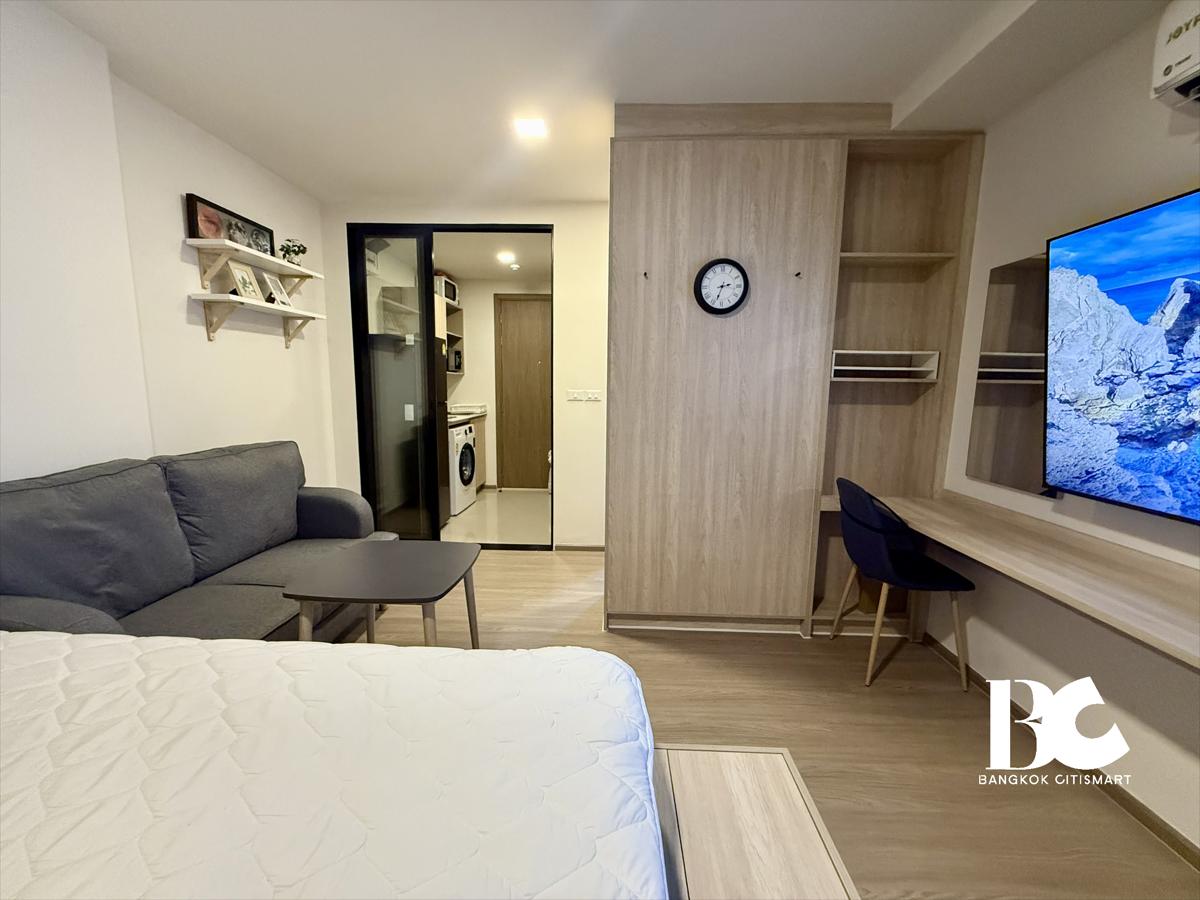 ขายคอนโดรามคำแหง หัวหมาก : 🔥ขายด่วน🔥เดอะ มูฟ ราม 22* ใกล้ม.รามคำแหง และ สถานีรถไฟฟ้า MRT รามคำแหง 12 เฟอร์นิเจอร์ครบ พร้อมเข้าอยู่