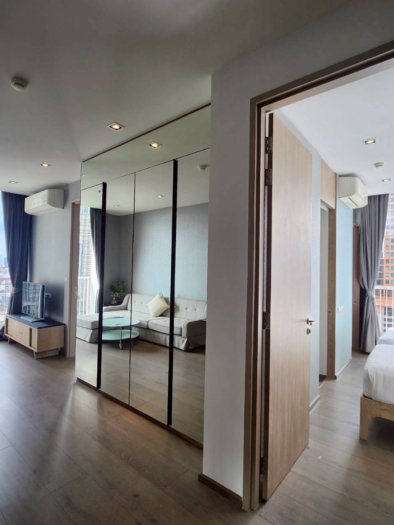 For RentCondoSukhumvit, Asoke, Thonglor : 🔥Urgent for rent🔥 Park Origin Phrom Phong, 60 sq m., fully furnished, ready to move in immediately.