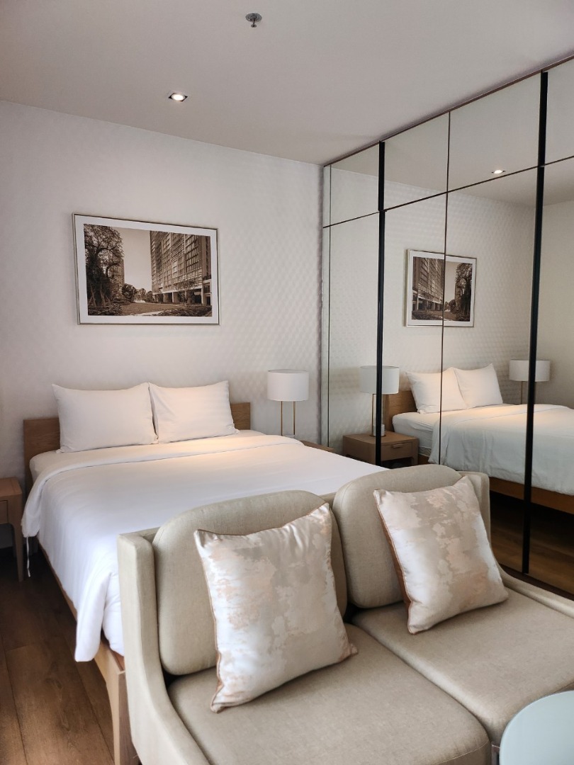 For RentCondoSukhumvit, Asoke, Thonglor : 🔥Urgent for rent🔥 Park Origin Phrom Phong, 60 sq m., fully furnished, ready to move in immediately.