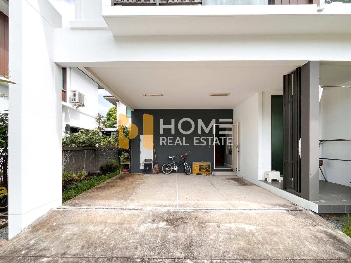 ขายบ้านลาดกระบัง สุวรรณภูมิ : หิ้วกระเป๋าพร้อมอยู่ได้เลย ✨ บ้านเดี่ยว มัณฑนา อ่อนนุช - วงแหวน 3 / 3 ห้องนอน (ขาย), Manthana Onnut - Wongwan 3 / Detached House 3 Bedrooms (FOR SALE) POON025