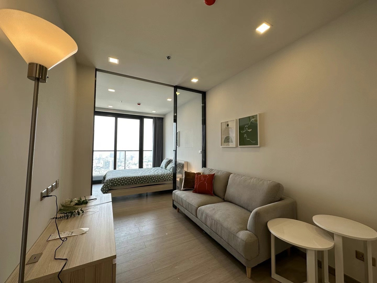 For RentCondoRama9, Petchburi, RCA : 🏷️ [For Rent] One9Five Rama 9 | 1 Bed 1 Bath | 36 sq.m. | Floor 54 | MRT Rama 9 | 25,000 THB/month | LINE: @323gqmho | Ref: T2050