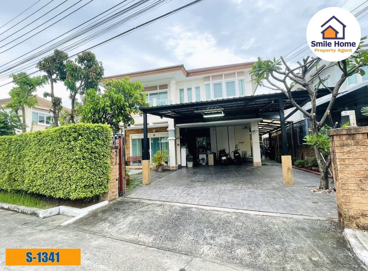 For SaleHouseSamut Prakan,Samrong : Single house for sale Lenio Village 2 Srinakarin Ring Road, Samut Prakan